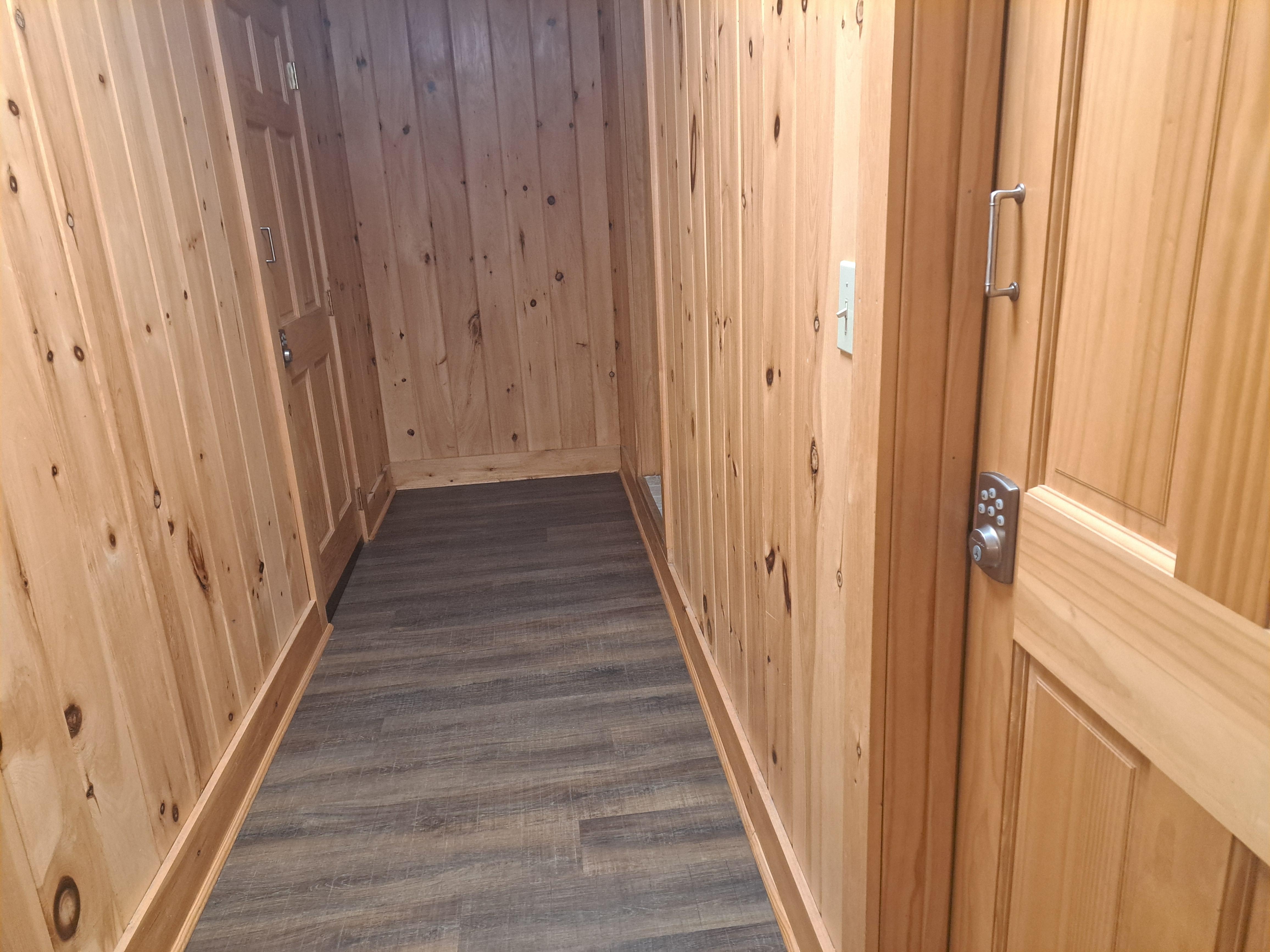 2 door close down stairs 