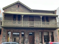 Old Adelaide amid newer architecture