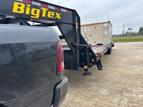 And this is where I parked, and he helped me back the whole way out with this big long trailer