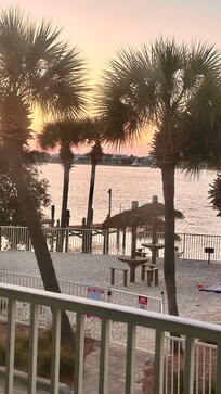 Sunrise from room 228