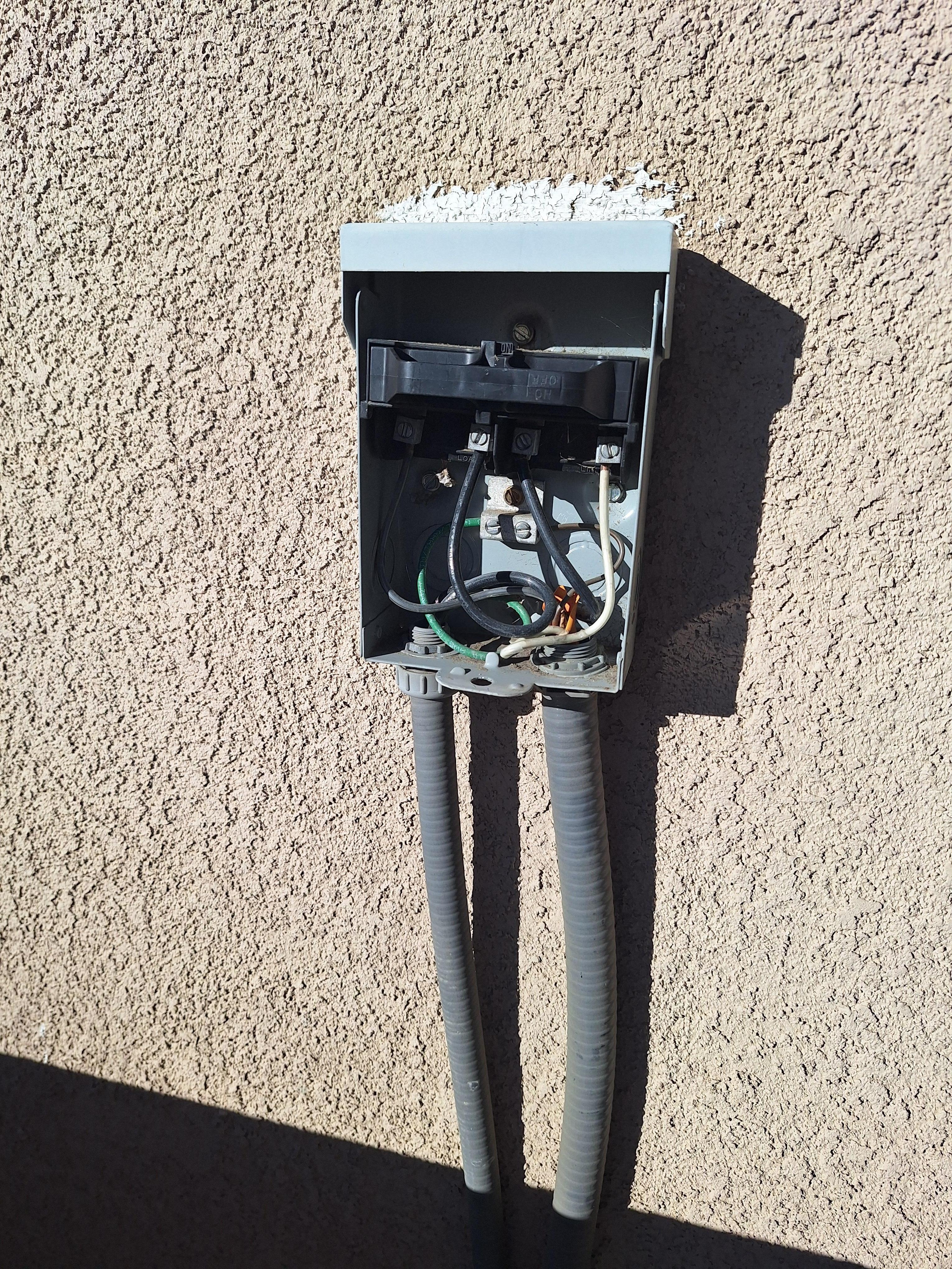 Missing safety cover