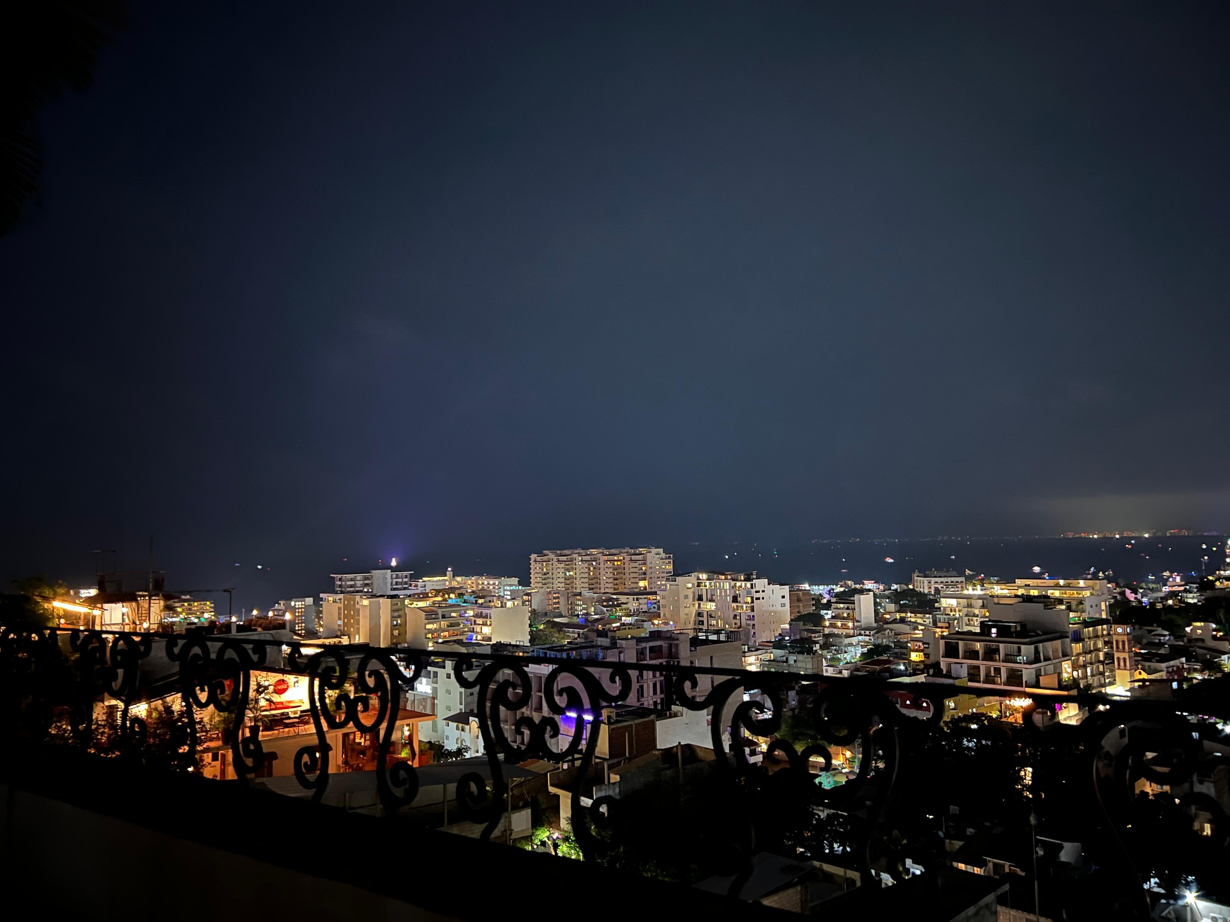 Terrace rooftop view