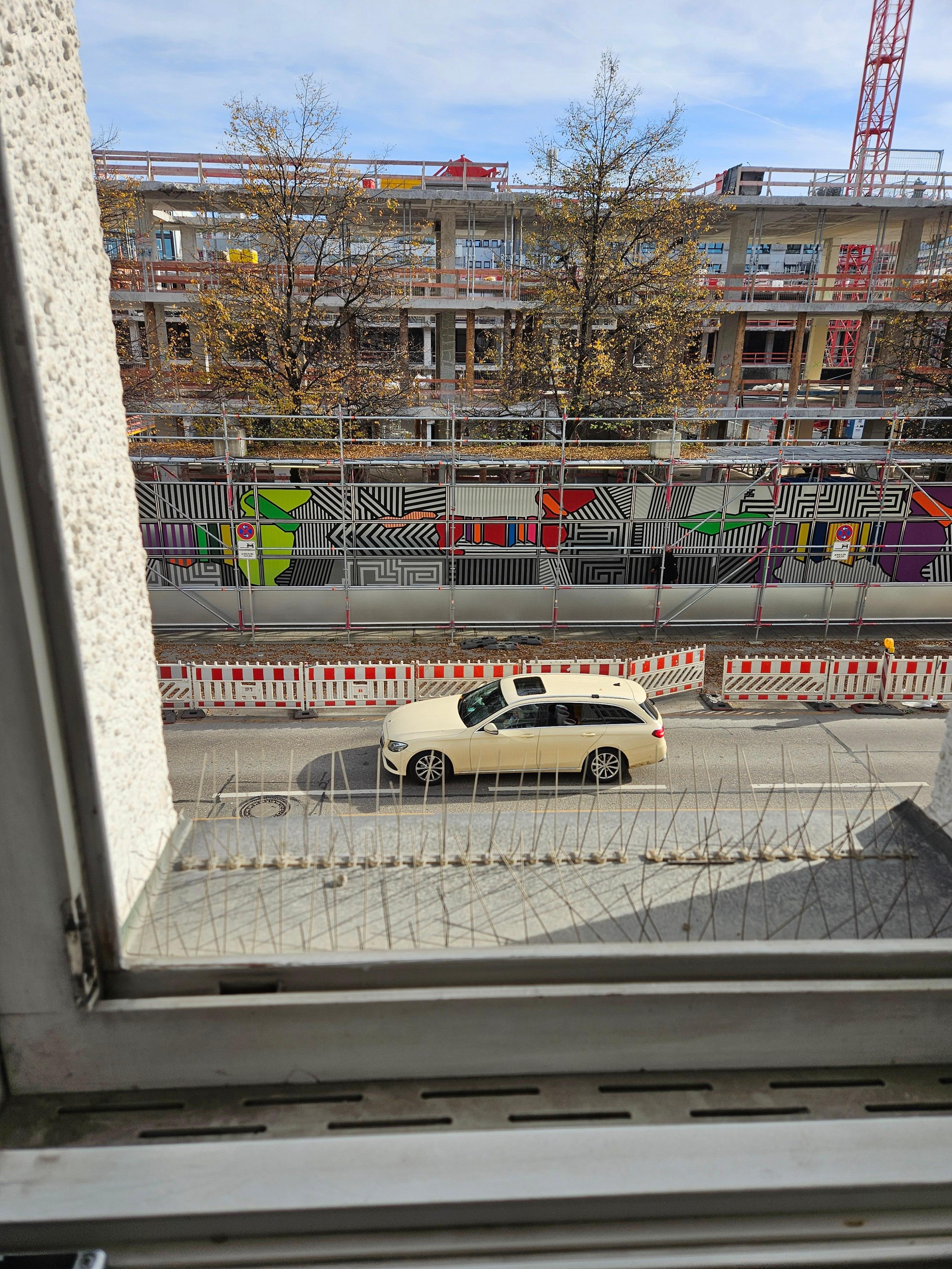 Blick aus dem Fenster 