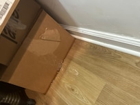 Flooding got all the way to the back where I’m items were stored