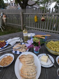 Backyard feast
