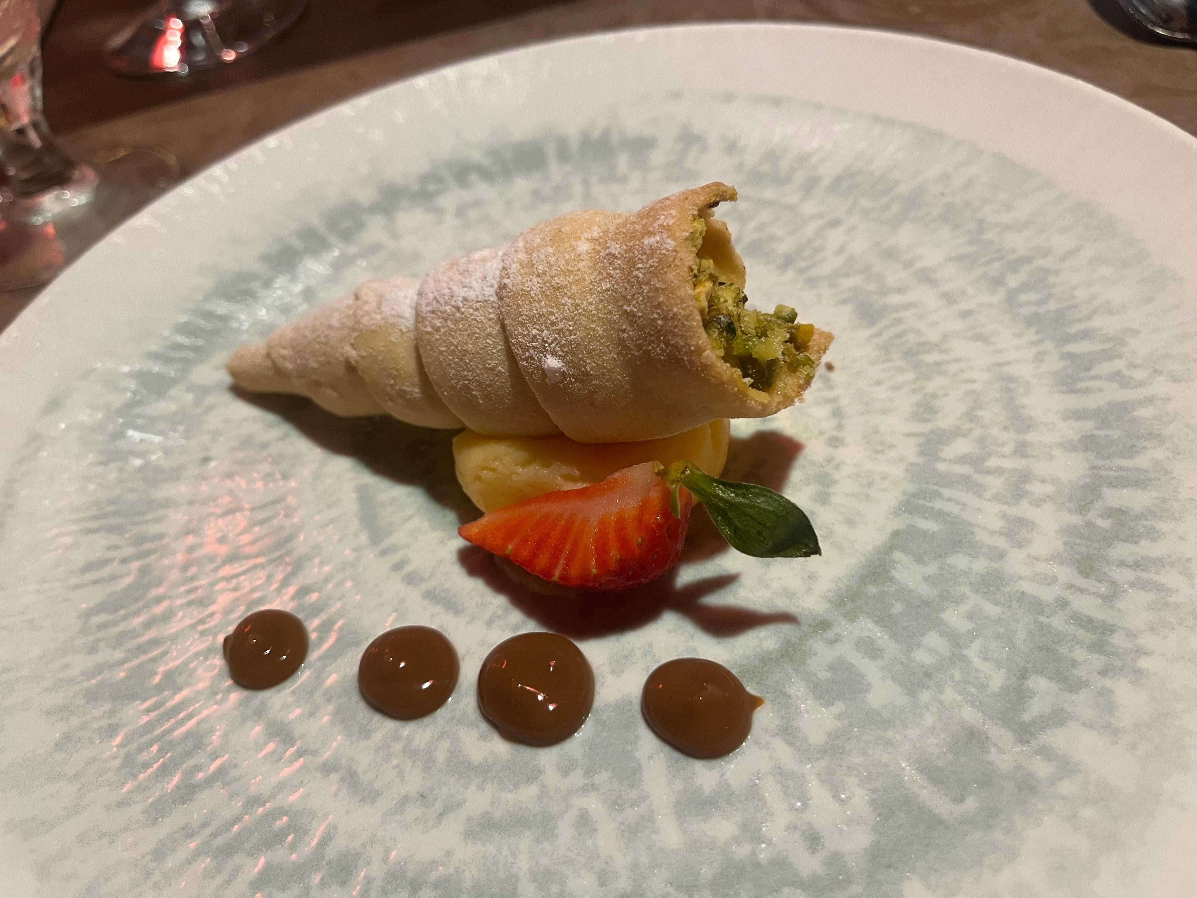 Postres en restaurante con reservación 