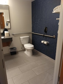 The bathroom