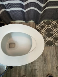 Be careful sitting at the table.