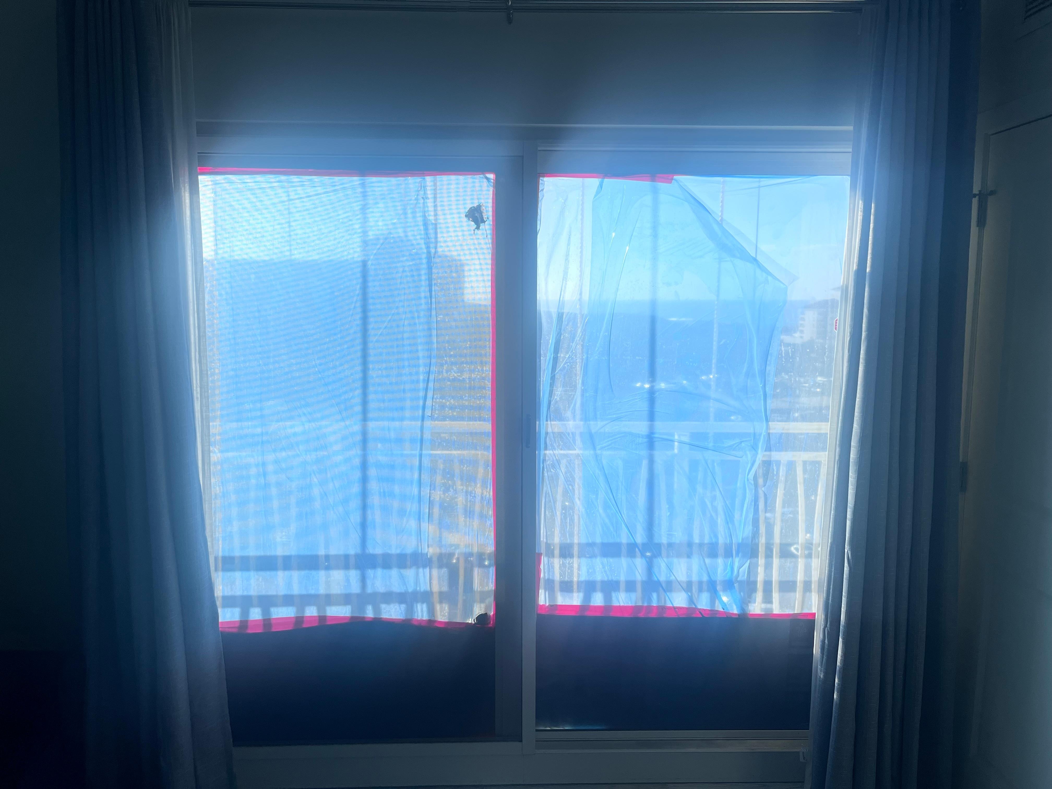 My view from the middle of the room