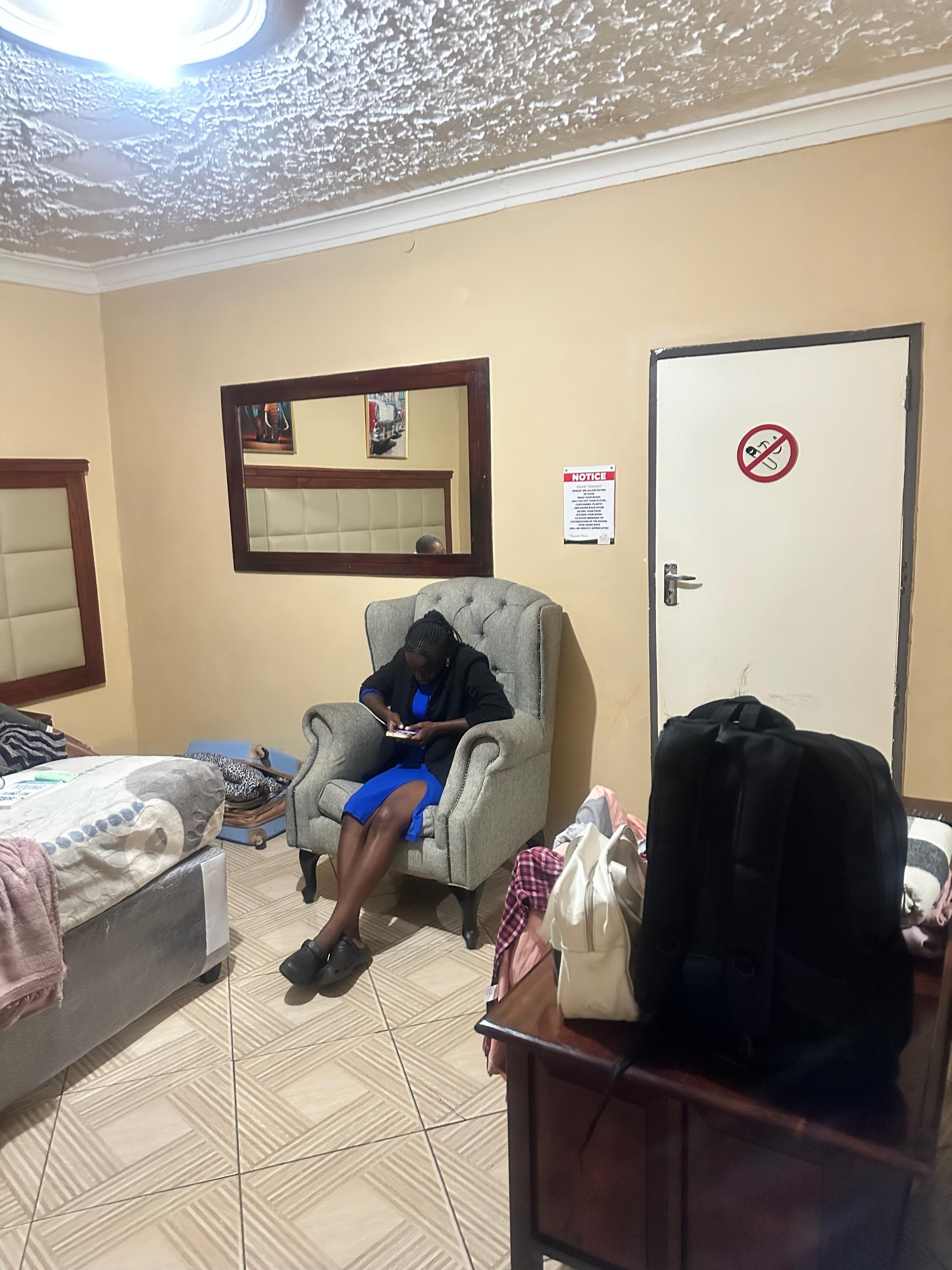 No air ventilation room was staffed