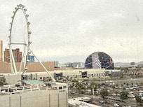 view from high roller room
