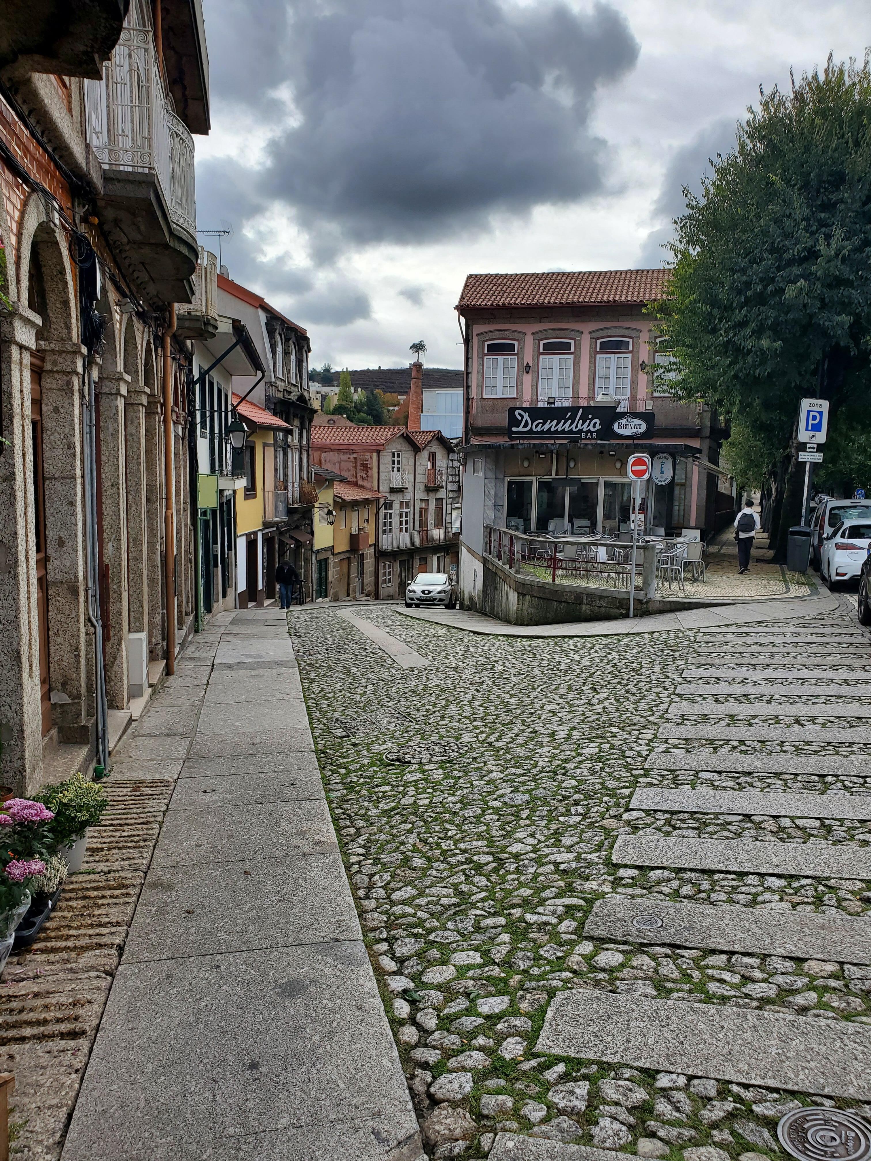 Street near apartment