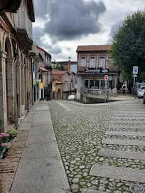 Street near apartment