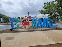 This sign is located on the property next to the hotel