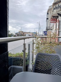 View from outside sitting area