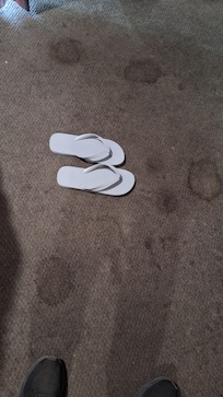 Dirt spots on carpet