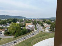 My view from our private balcony.