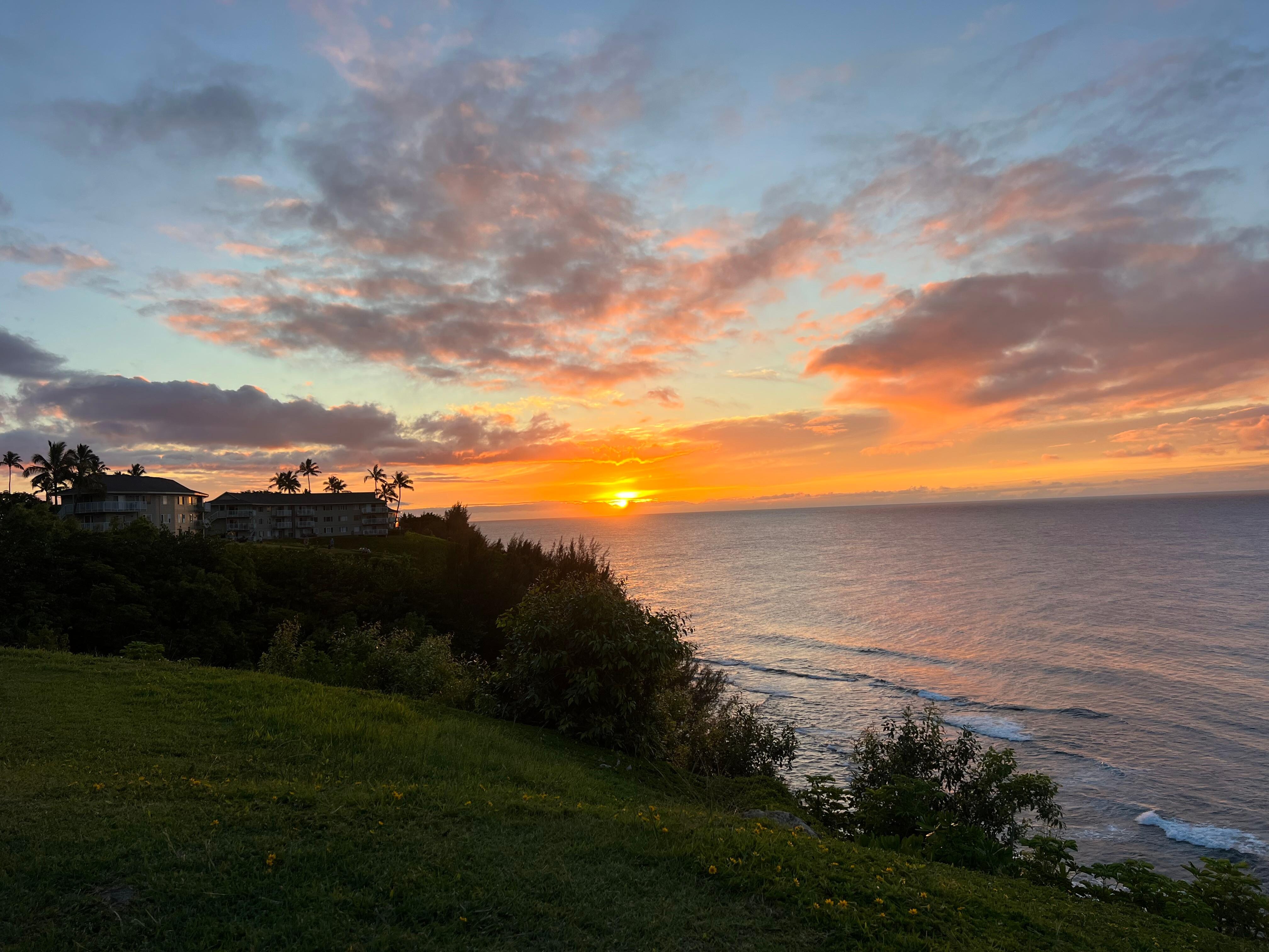 Sunset at the Cliffs.