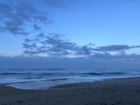 Beach at dusk