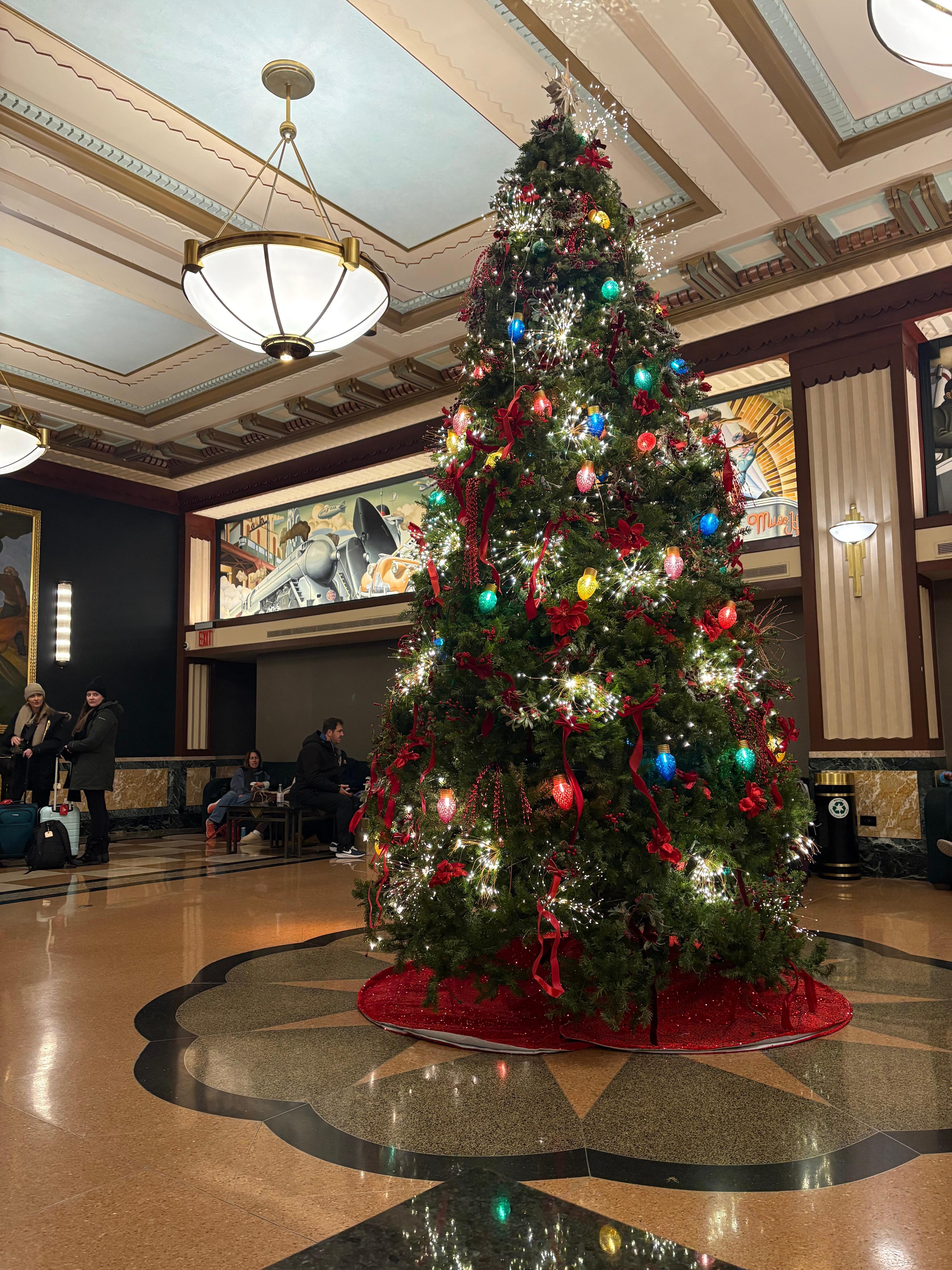 Beautiful lobby and helpful staff