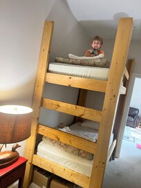 Bunk beds were a big hit!