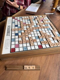 Time for some Scrabble- there are other games, and puzzles, too.