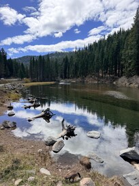 e-bike ride along the river on our way to the Olympic Village. This was very cool