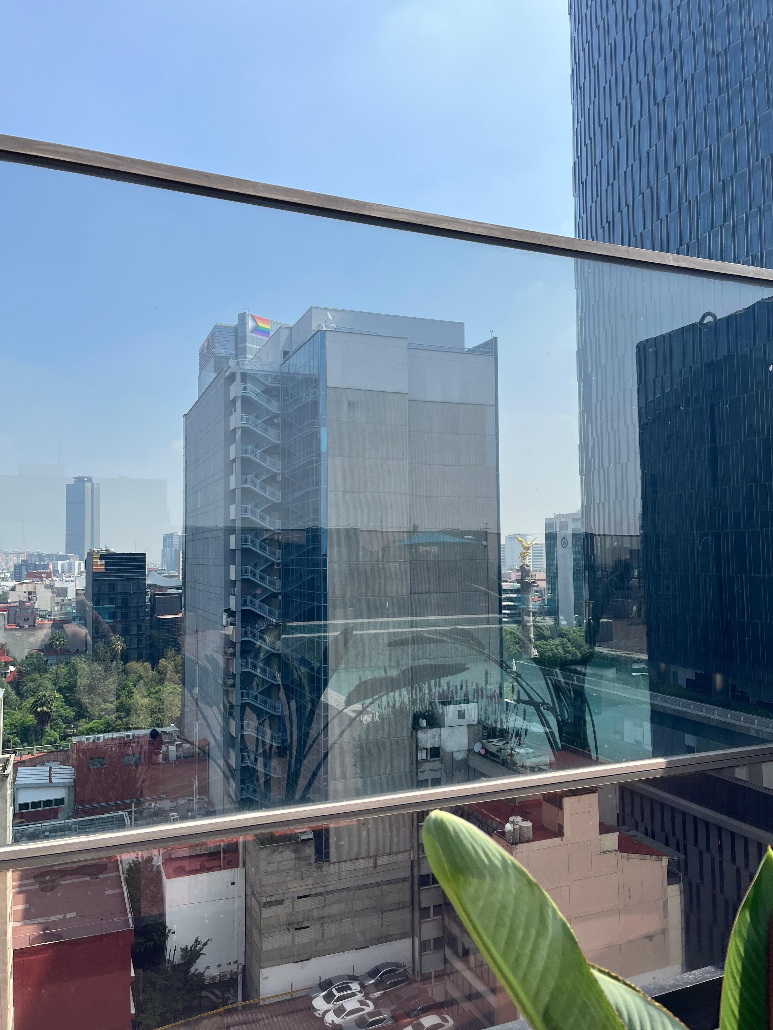 A poor attempt to show the view.