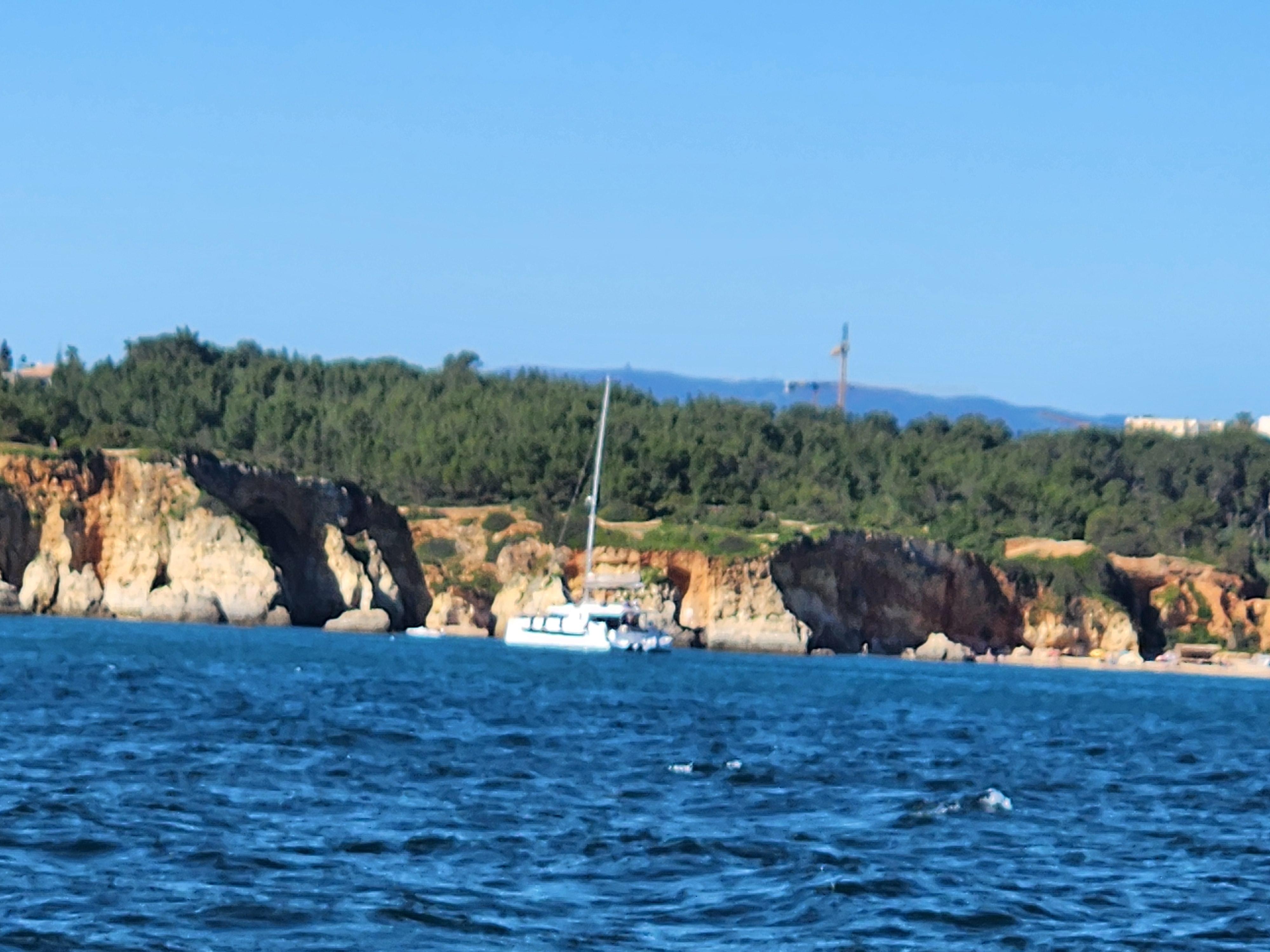 Coastline from yacht