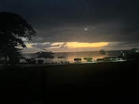 View from our room.