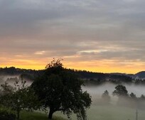 Sonnenaufgang - Blick von der Terrasse