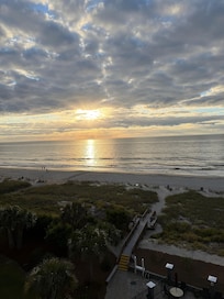 View from the balcony