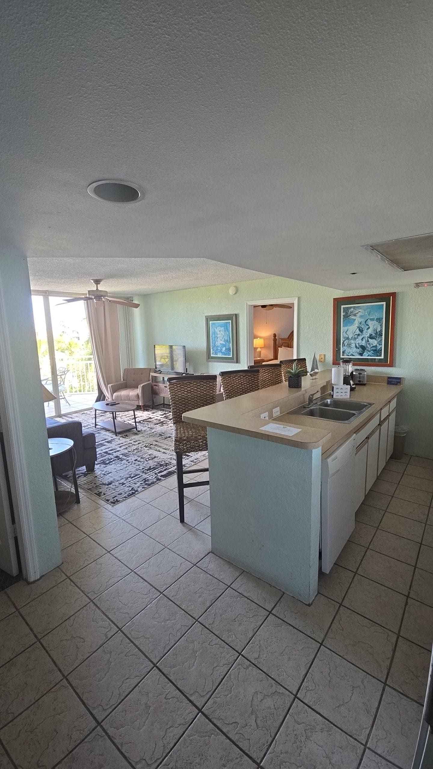 View from entering the front door