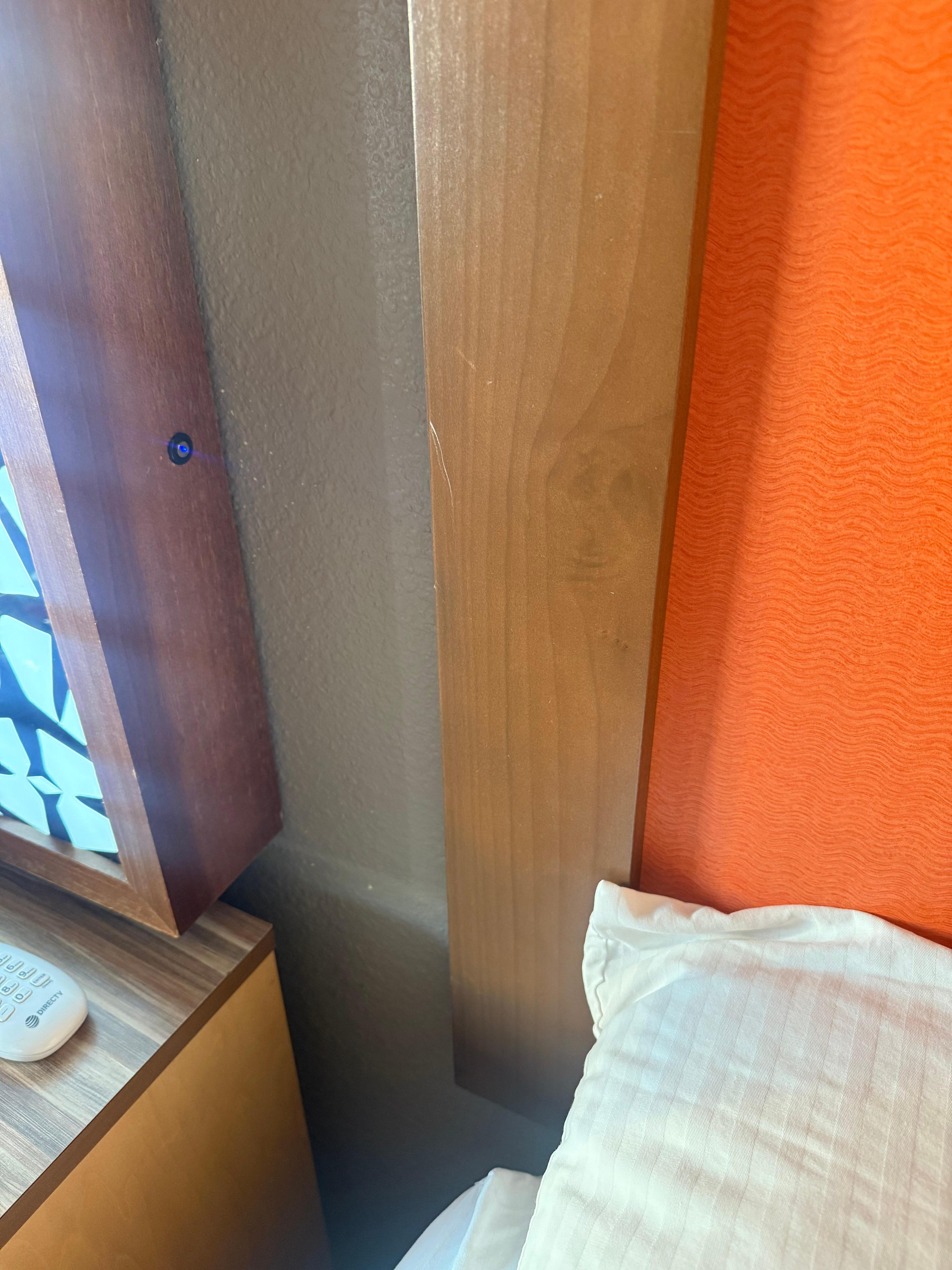 Annoying blue light at night