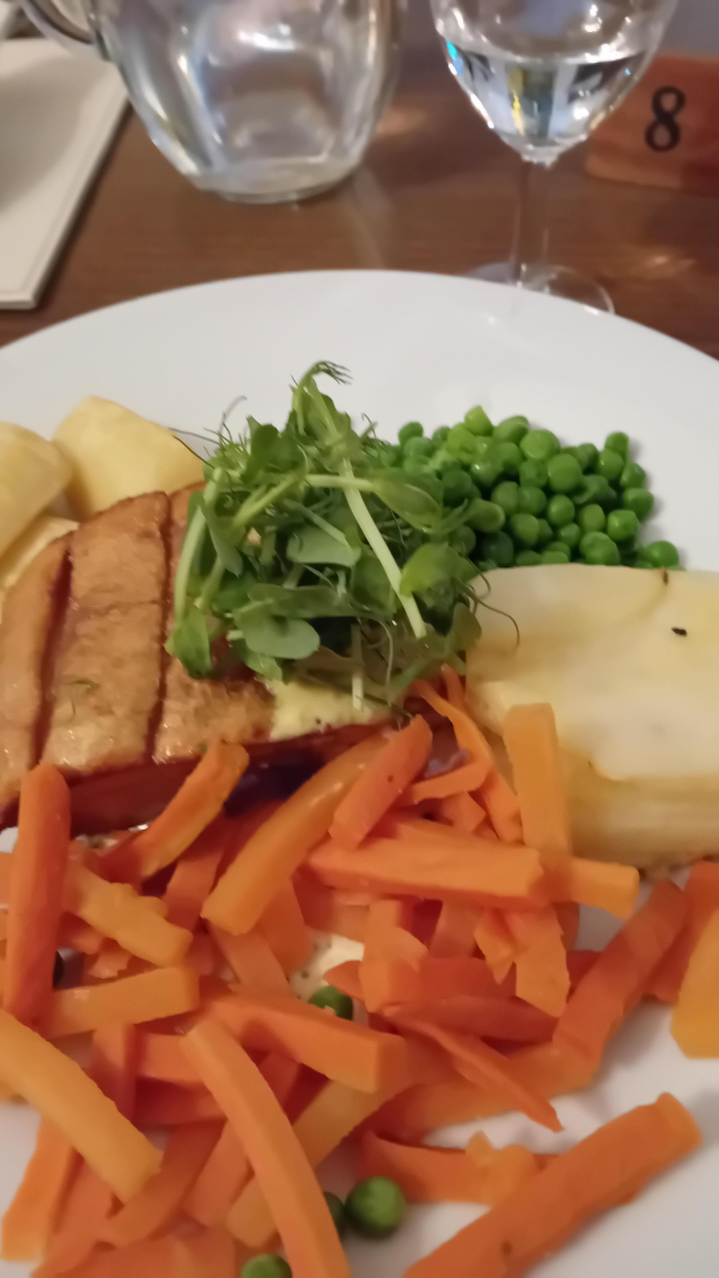 Lovely belly pork dinner