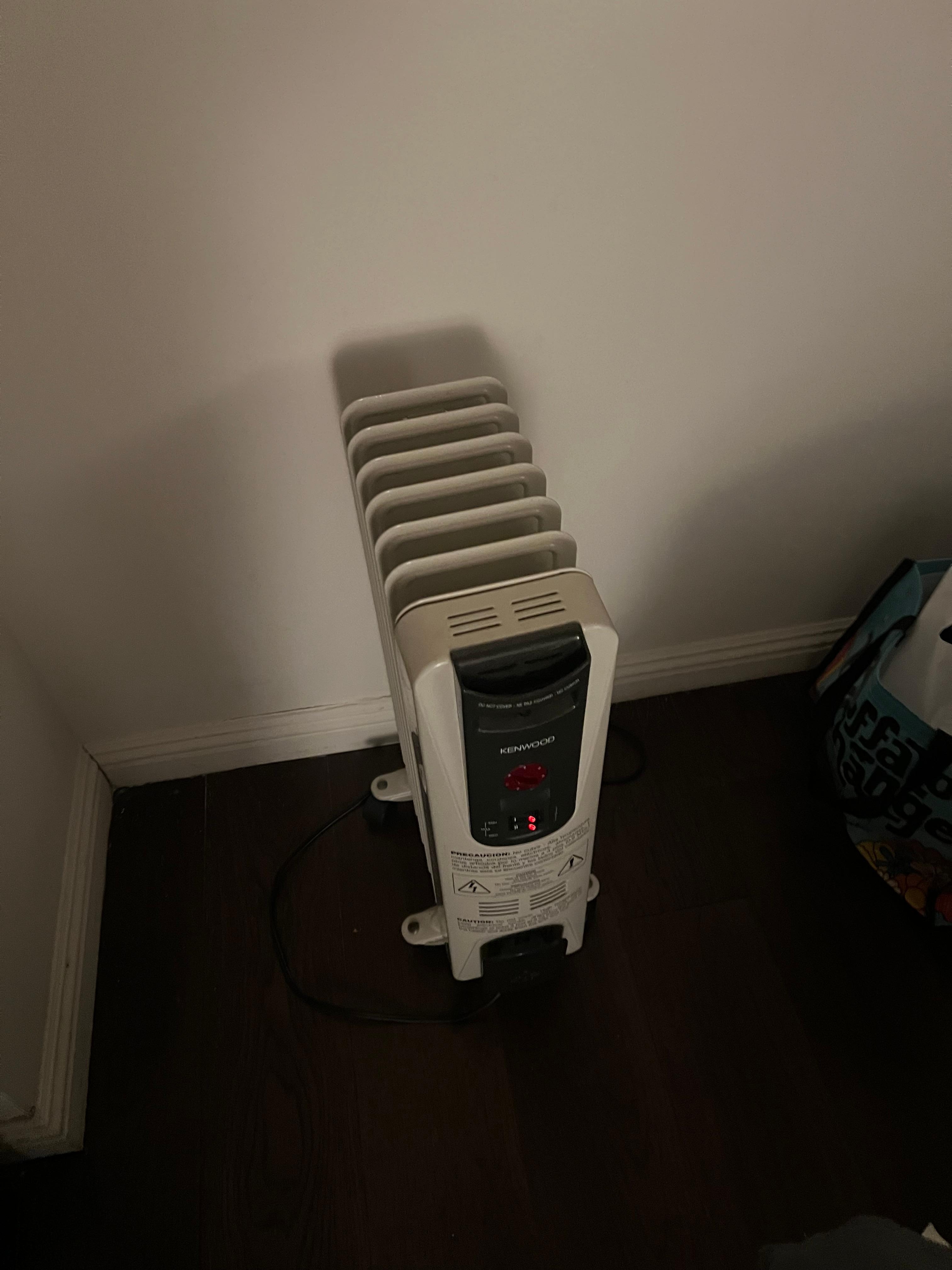 the heater that took forever to warm up 