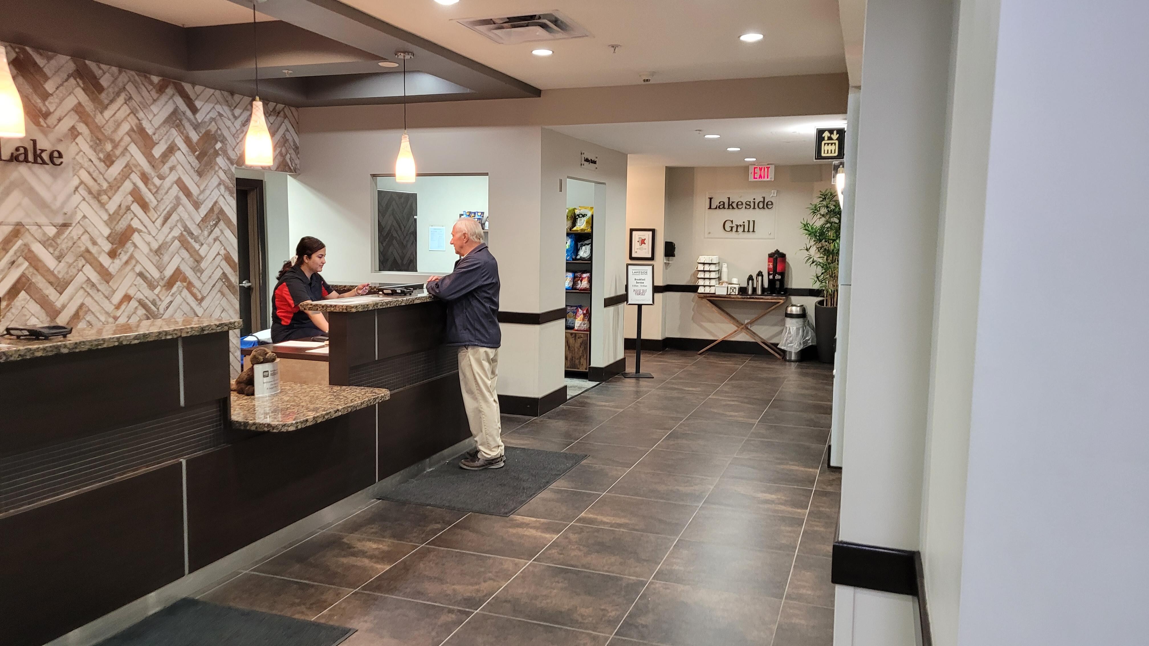 Front desk