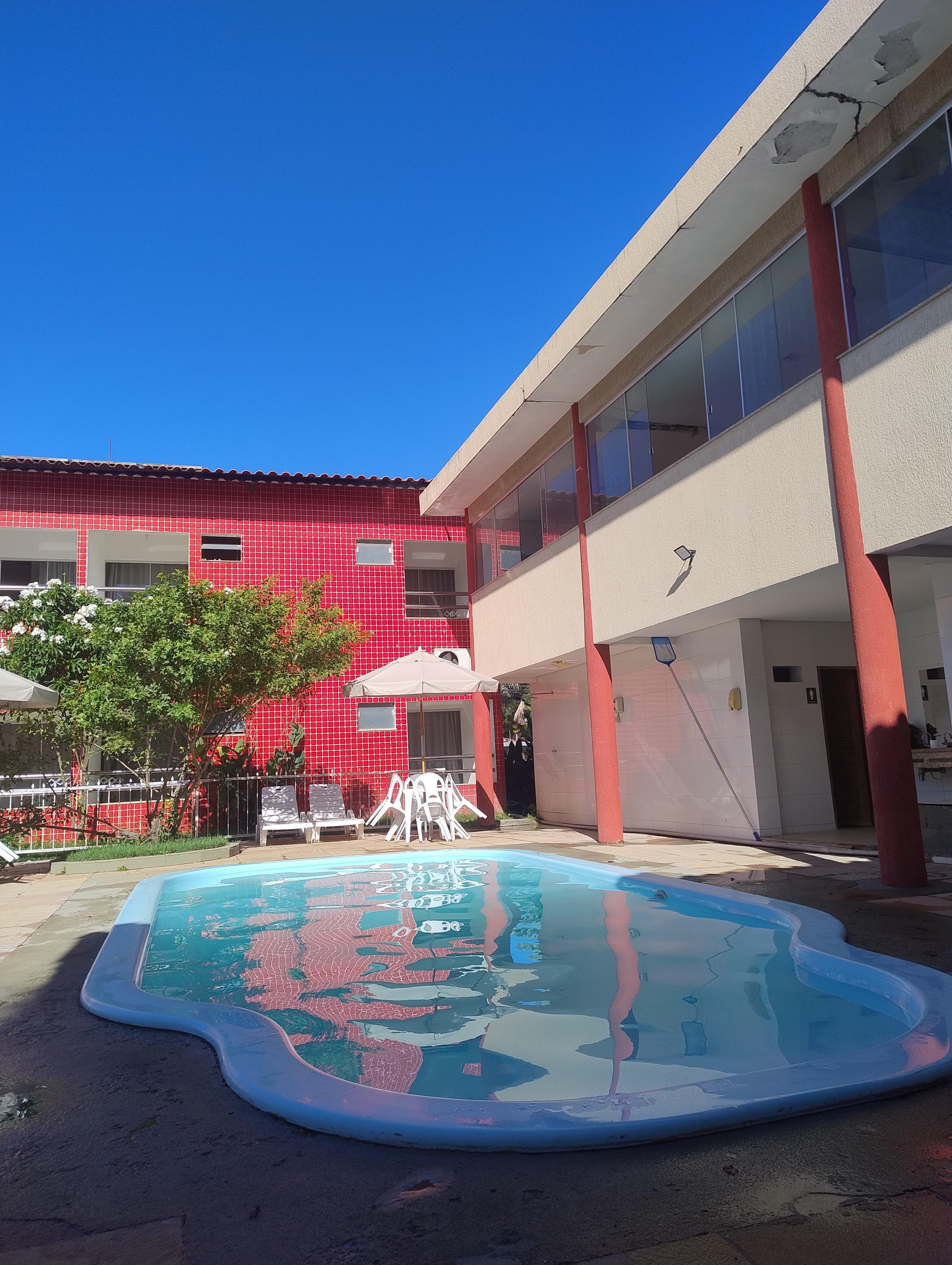 Área da piscina 