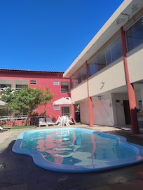 Área da piscina