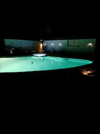 Aster pool lights were fixed