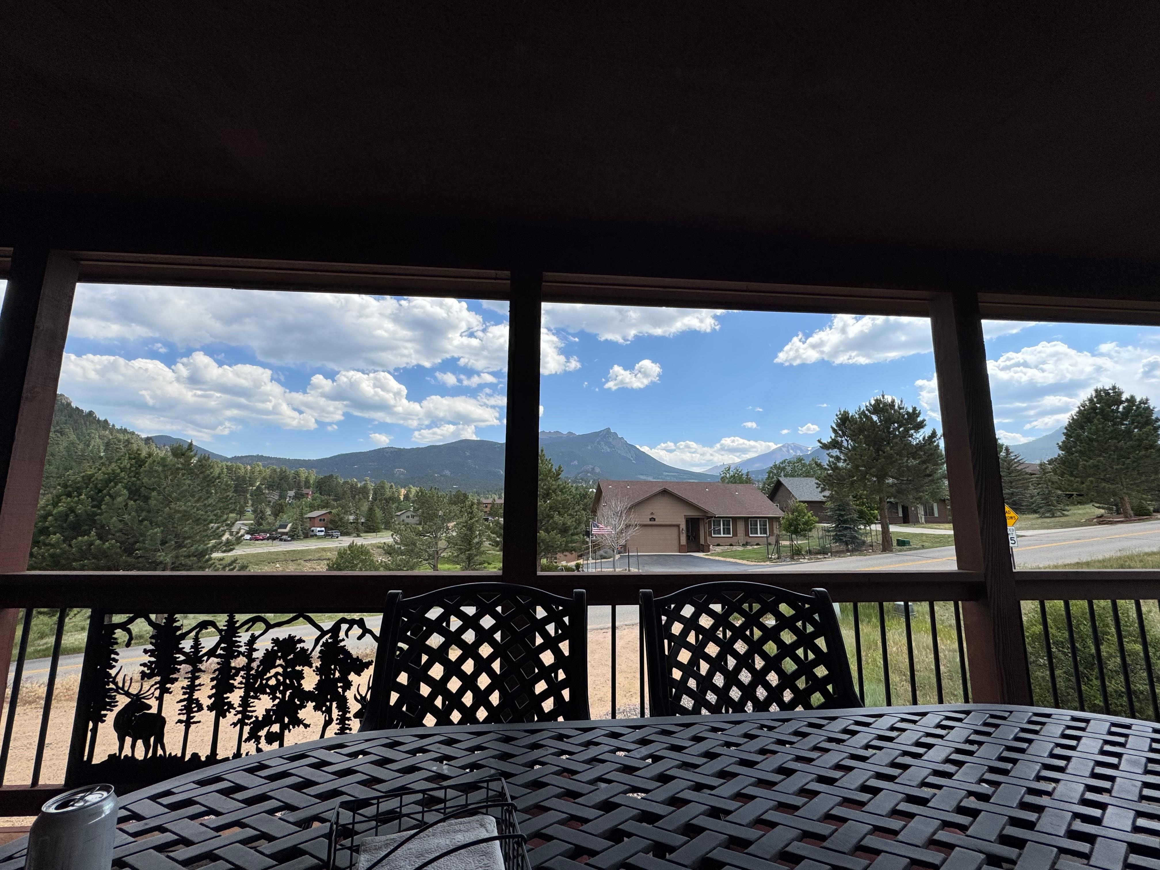From the deck