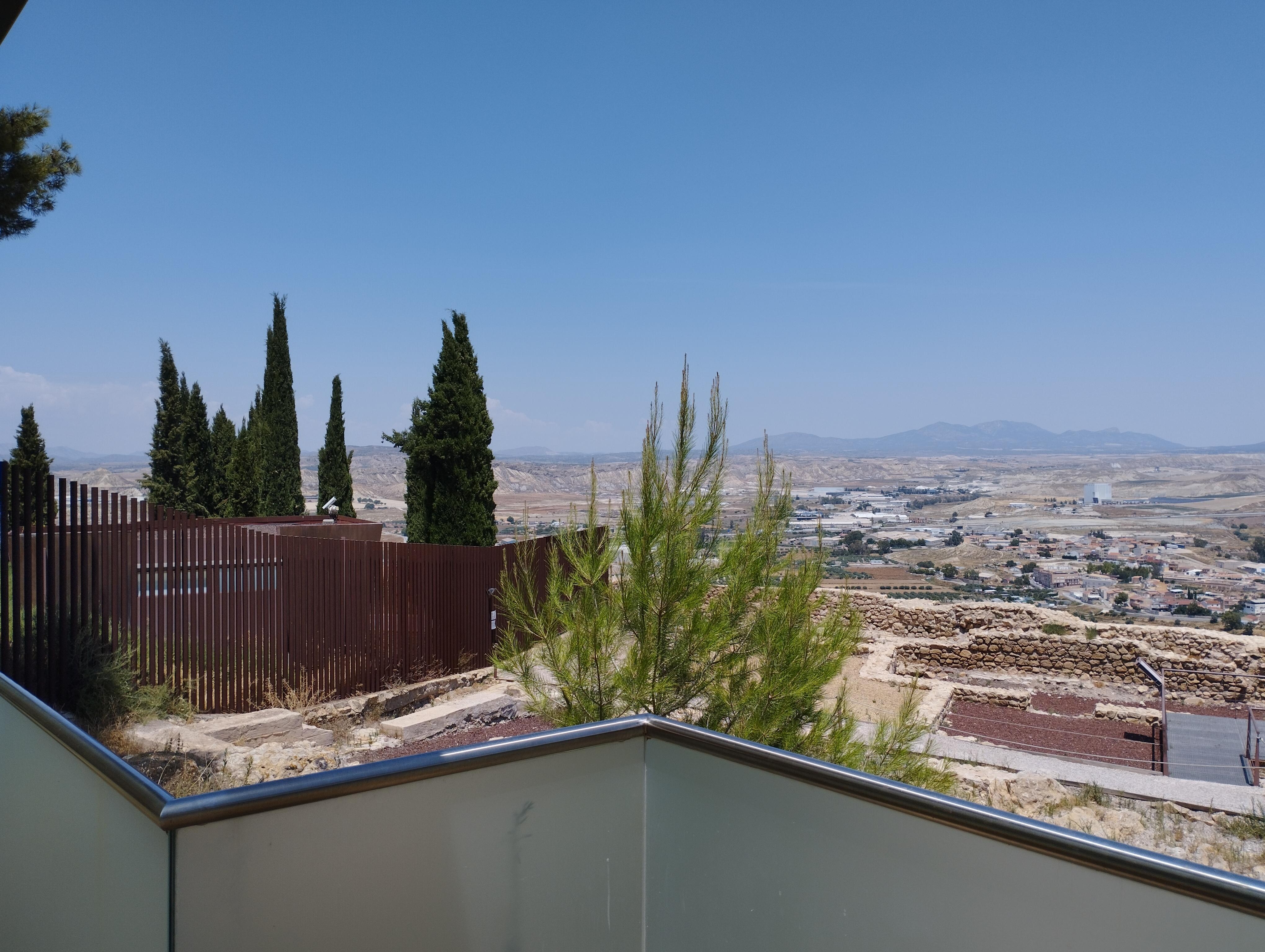 View from the  restaurant terrace