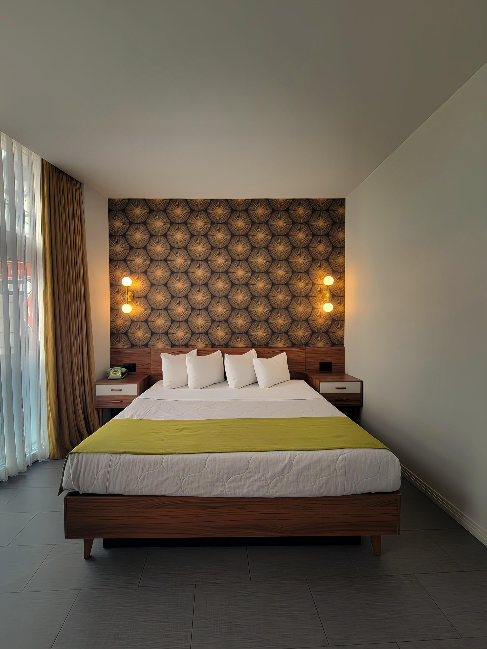 The mattress was firm but exactly what my back needed.