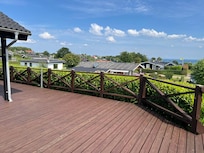 Terrasse mit Blick auf die Ostsee