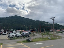 The view across the street from lodge property.