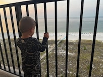 Our grandson can’t wait to go to the beach!