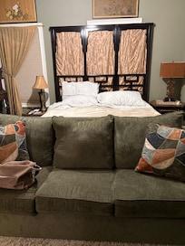 Room was tastefully decorated so comfortable. I didn’t want to wake up in the morning.