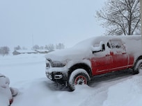 22 inches of snow the 4 days we were there