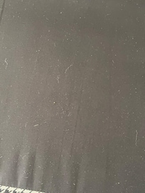 Polvere e Peluria sul materasso del divano letto