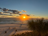 Sunset from the balcony